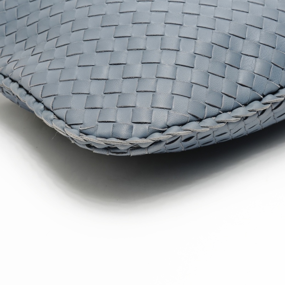 Bottega Veneta Intrecciato Hobo Leather Shoulder Bag in Gray - Picture 5 of 12
